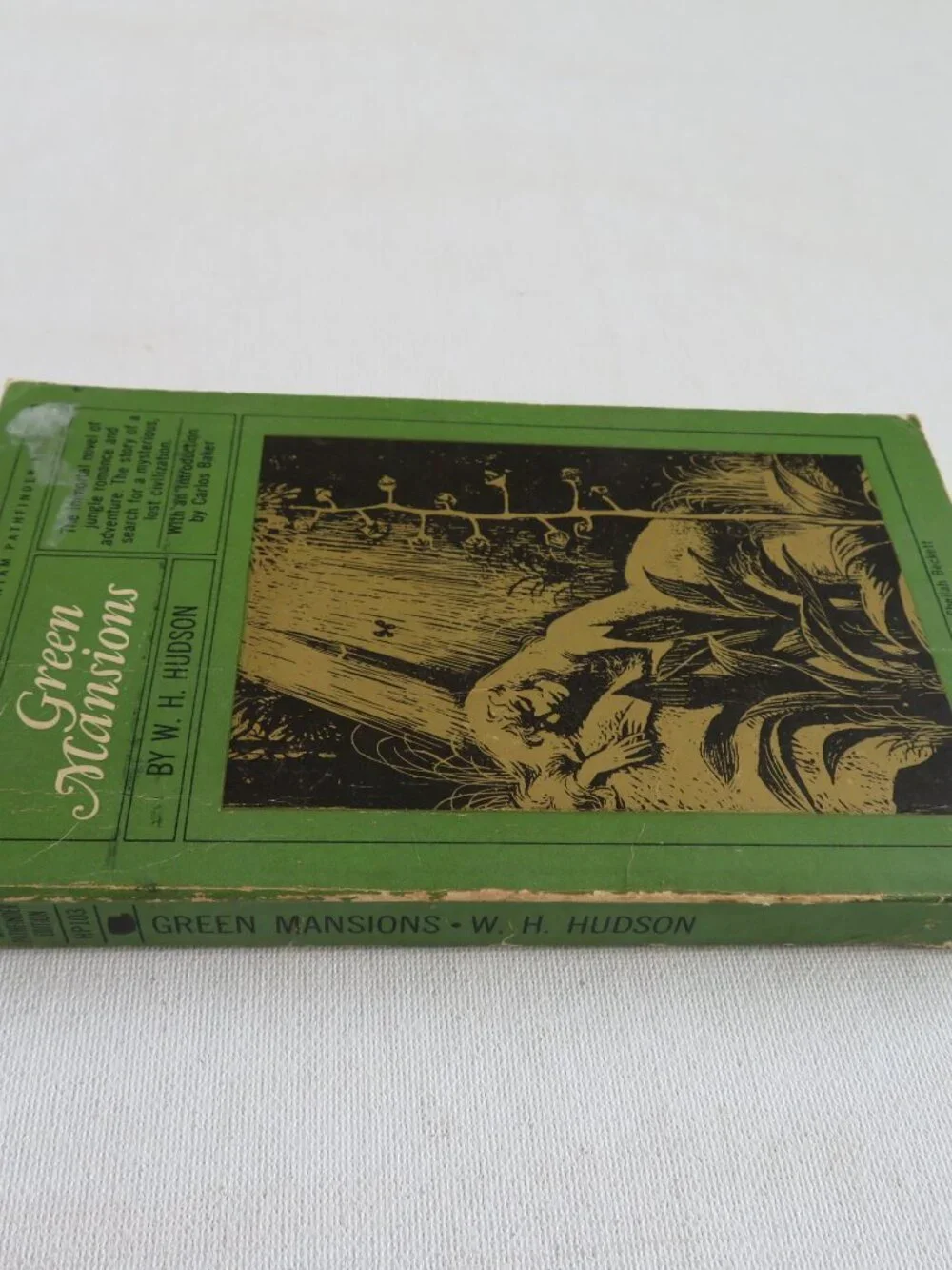 Green Mansions by W. H. Hudson 1965 Vintage Paperback Novel